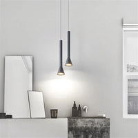 Suspension LED Art Créatif - Long Tube Lumineux