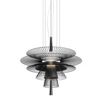 Lustre de Luxe Sandyha LED en Métal - Lampe Suspendue Décorative