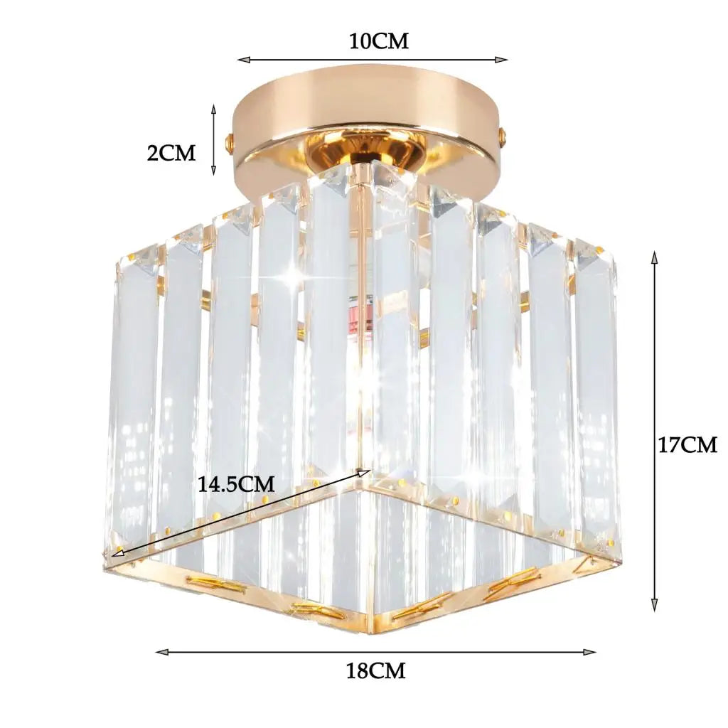 Plafonnier LED Crystal Touch