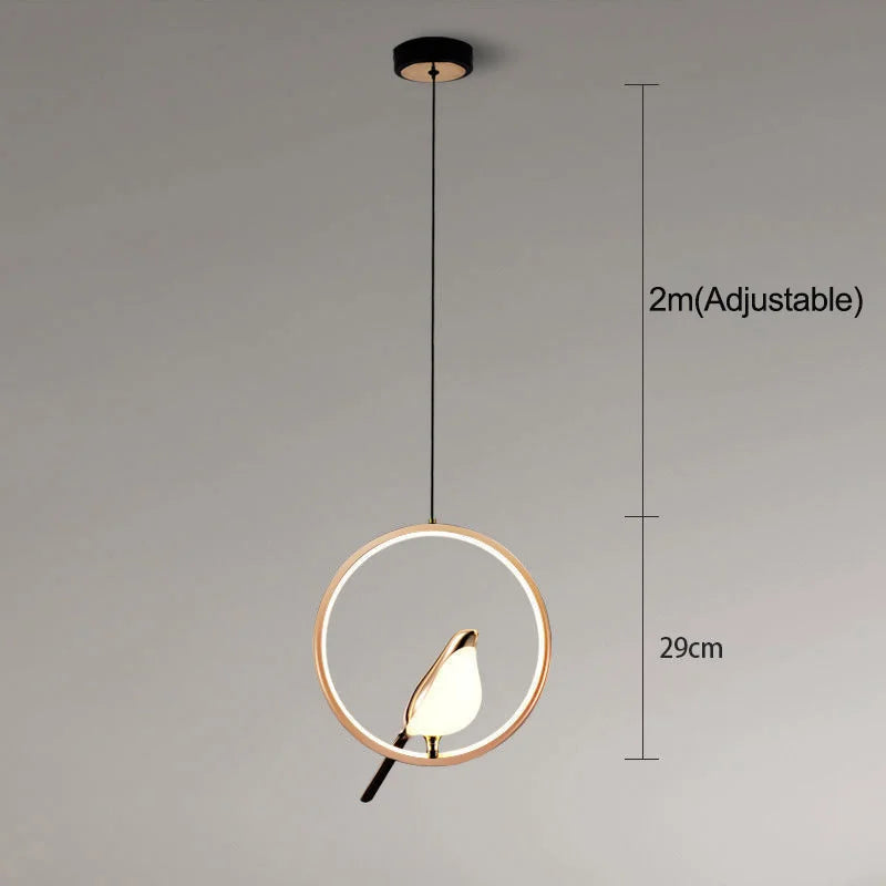 Suspension luminaire Nordique Créatif LED "Luxury Glow"