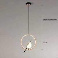 Suspension luminaire Nordique Créatif LED "Luxury Glow"