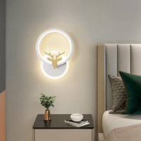 Appliques murales modernes pour allées et escaliers, style minimaliste