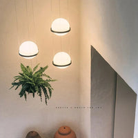 Lustre Moderne DIY LED avec Pot de Fleurs pour un Jardin Céleste