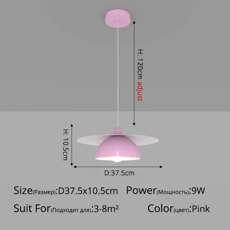 Suspension nordique minimaliste pour bar et café