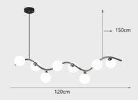 Lustre LED Design Moderne pour Éclairage Intérieur Suspendu