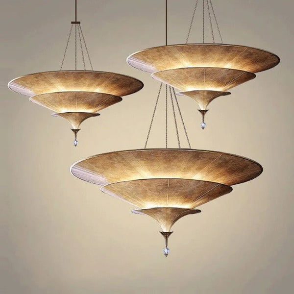 Lustre d'ambiance asiatique bouddhiste de l'Asie du Sud-Est.