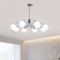 Lustre LED Qiyimei Artglass - Éclairage Intérieur Décoratif de Qualité