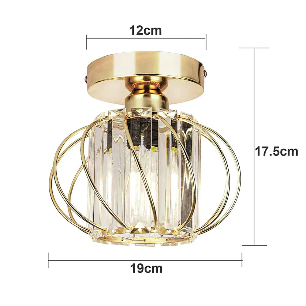 Plafonnier LED Crystal Touch