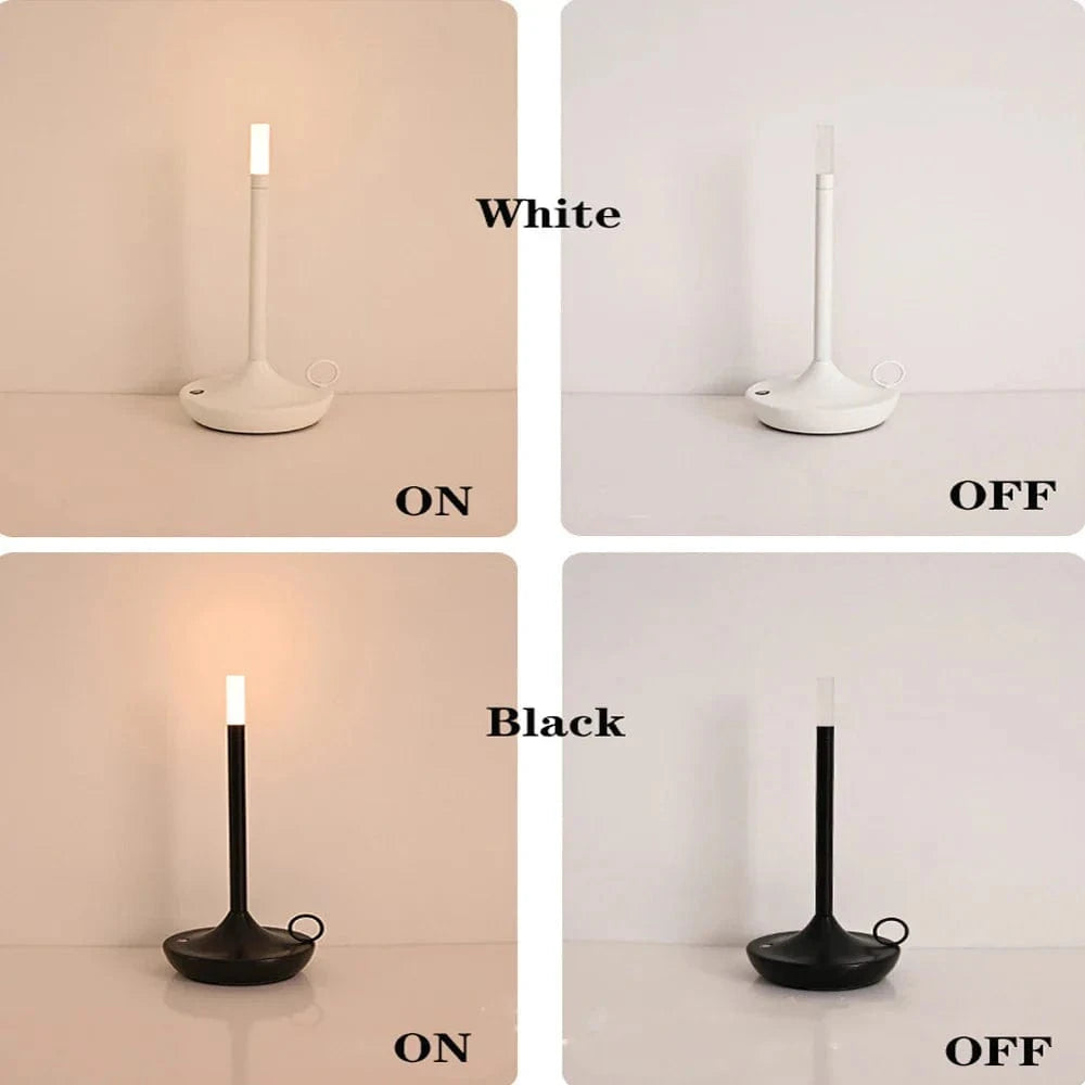 Lampe de Table Rechargeable LED - Atmosphère Créative