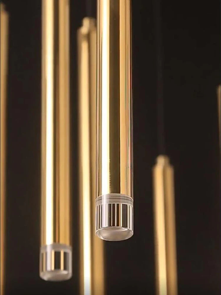 Lustre LED Suspendu Moderne pour Villa Loft Hôtel