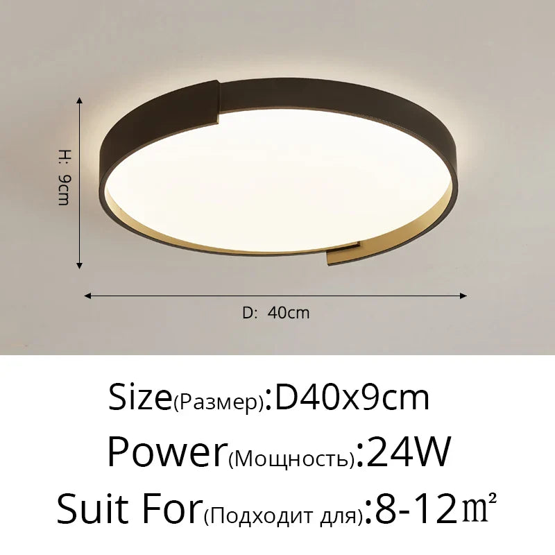 Plafonnier Nordique LED pour chambre étude salon bébé chambre décoration intérieure