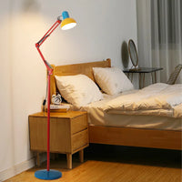 Lampadaire de croissance mécanique amélioré avec bras télescopique ultra-long
