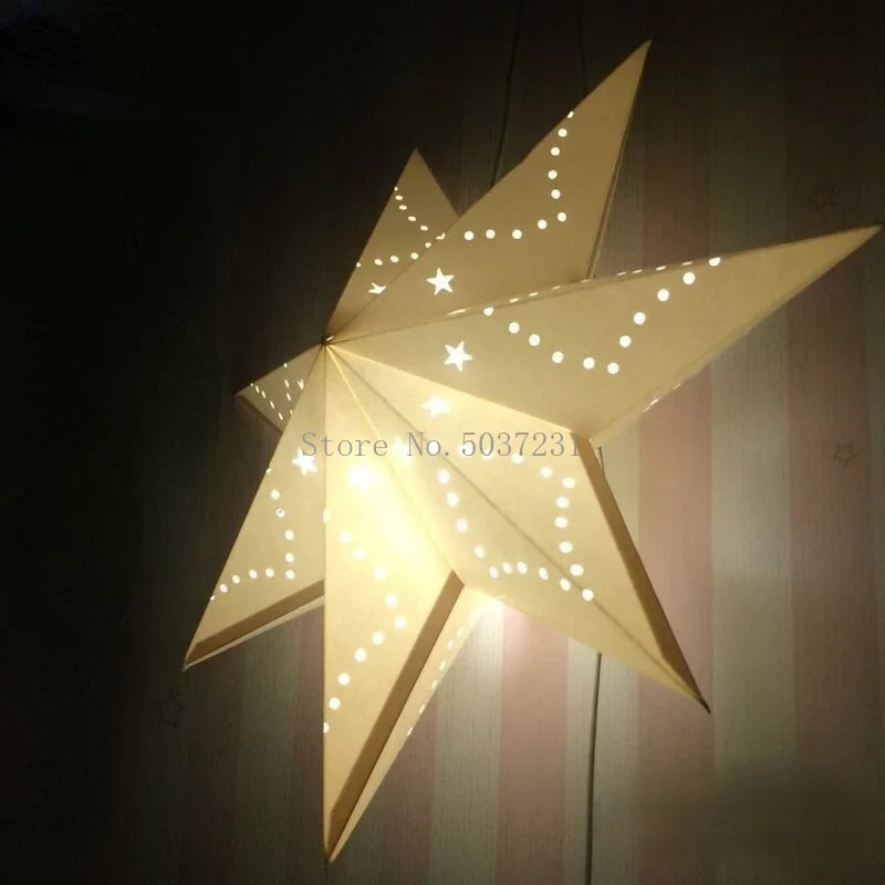 Lustre Étoile Créative à Cinq Branches LED Décoratif Suspendu