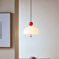 Suspension Champignon Nordique en Verre LED