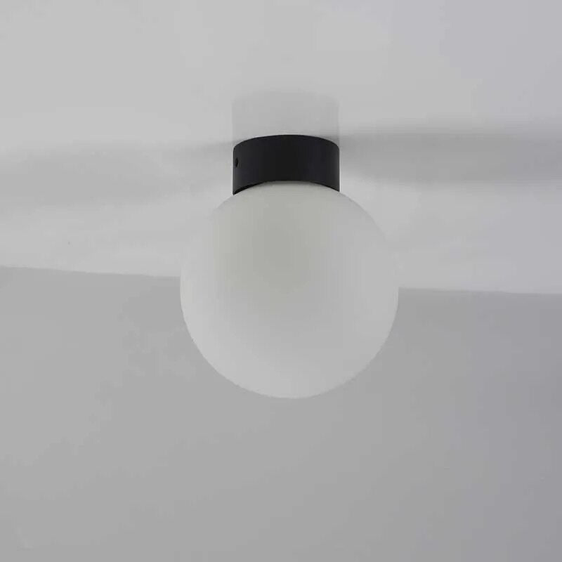 Plafonnier Led Globe en Verre