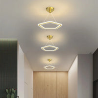 Lustre Nordique Épuré pour Balcon Bar Restaurant LED