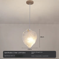 Suspension LED moderne pour une ambiance chaleureuse.