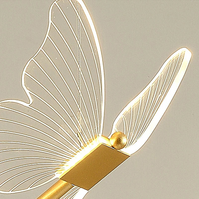 Lustre Papillon LED pour Éclairer vos Espaces