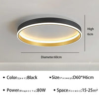 Lustre Nordique Moderne à LED pour un Intérieur Décoratif