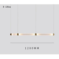Suspension LED nordique en verre de luxe
