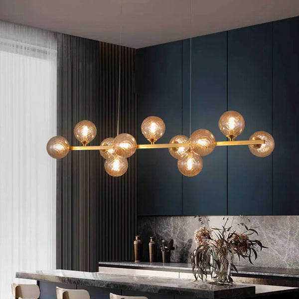 Lustre LED Suspendu au Design Moderne - Illumine Votre Espace