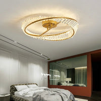 Plafonnier Luxe Cristal LED Intérieur