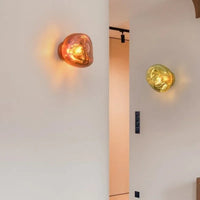 Applique Murale LED en Verre au Design Moderne - Décorations Élégantes