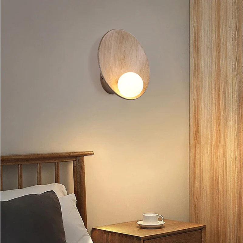 Applique murale ronde en résine pour une décoration maison tendance