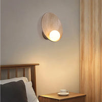 Applique murale ronde en résine pour une décoration maison tendance