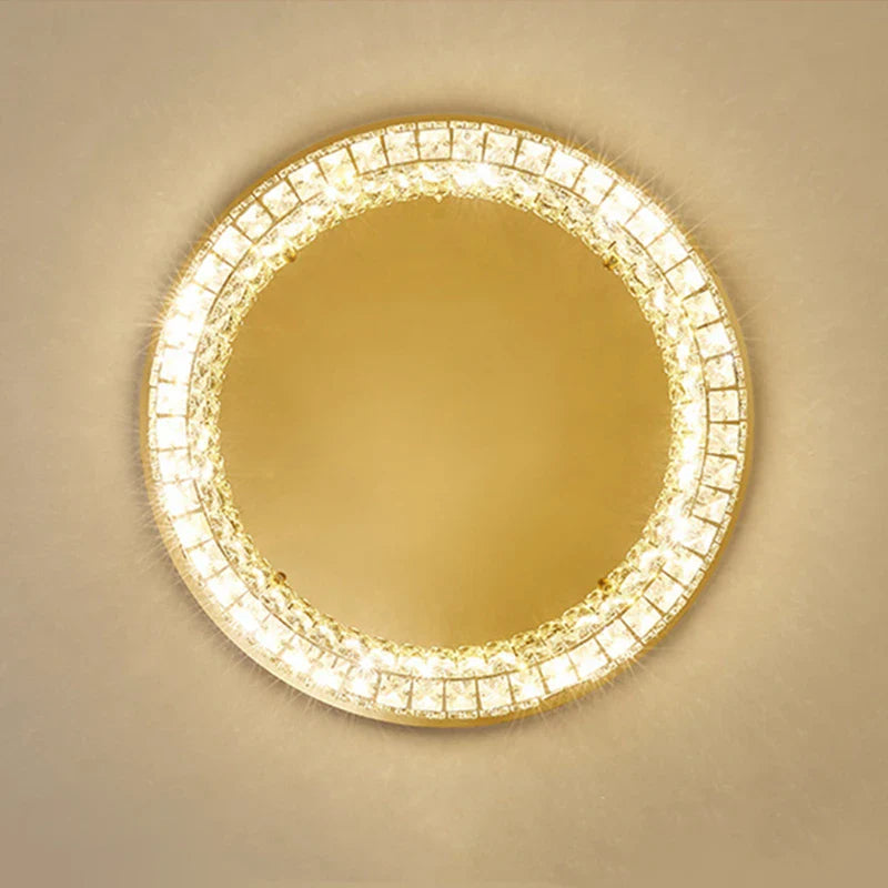 Plafonnier LED Rond Design Nordique en Acier Inoxydable - Nouveau Modèle Prestige