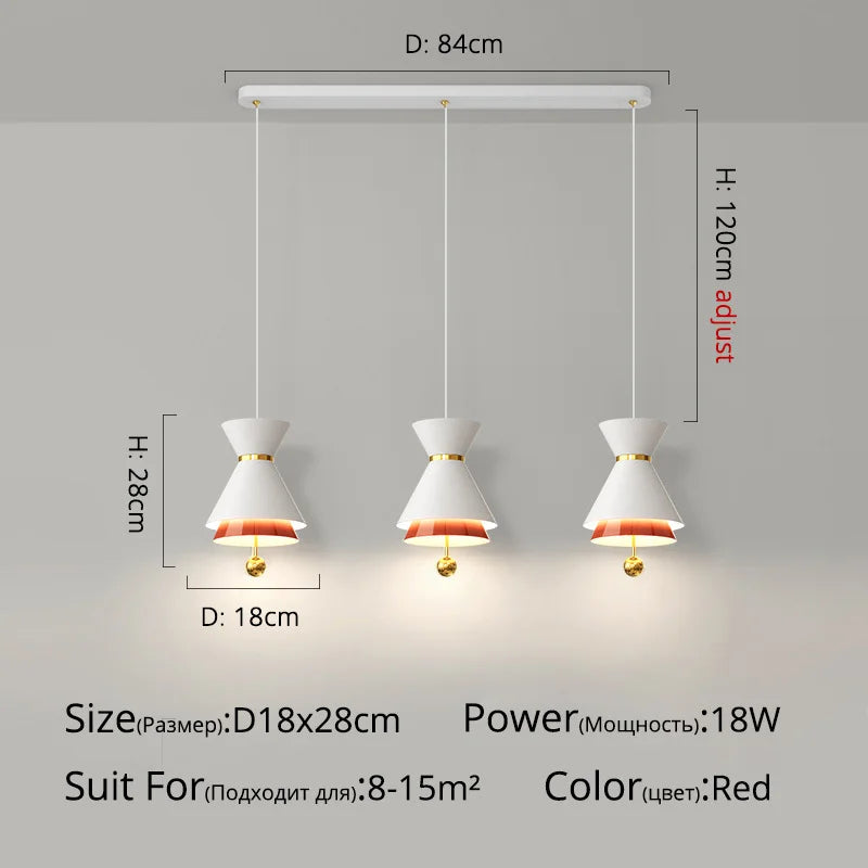 Lustre Créatif Tactile Intelligent pour Restaurant