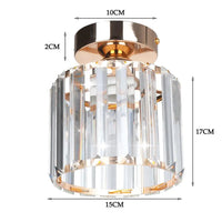 Plafonnier LED Crystal Touch