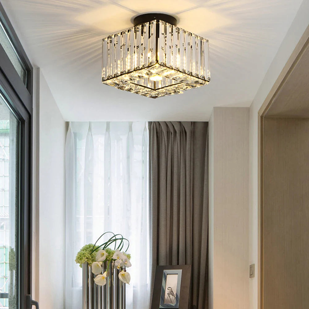 Lustre Cristal LED Résidentiel