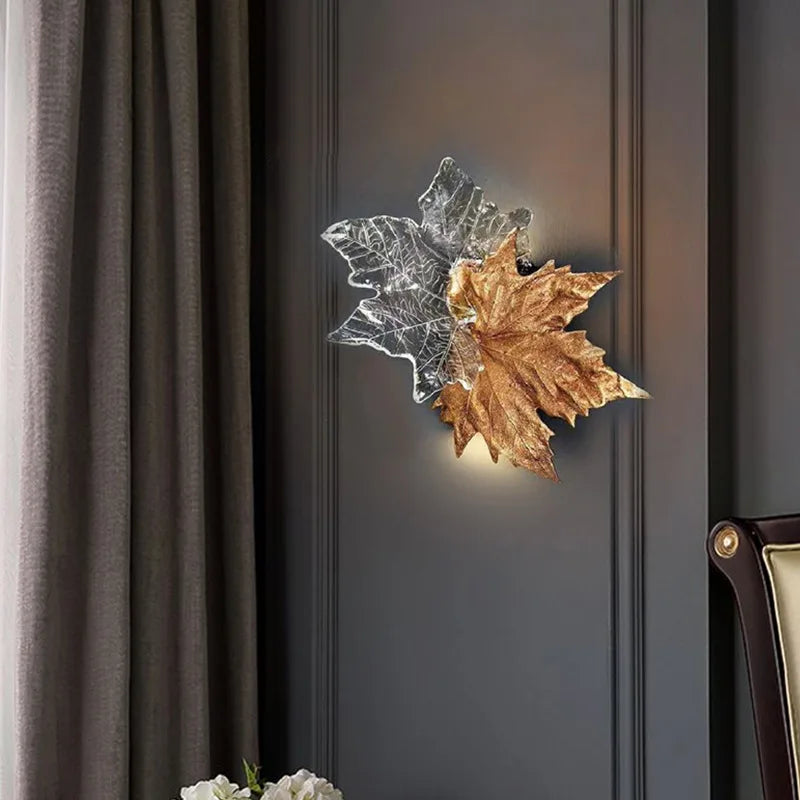 Applique murale Led moderne et Simple en cuivre - Style contemporain