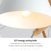 Lustre LED Nordique en Bois Premium