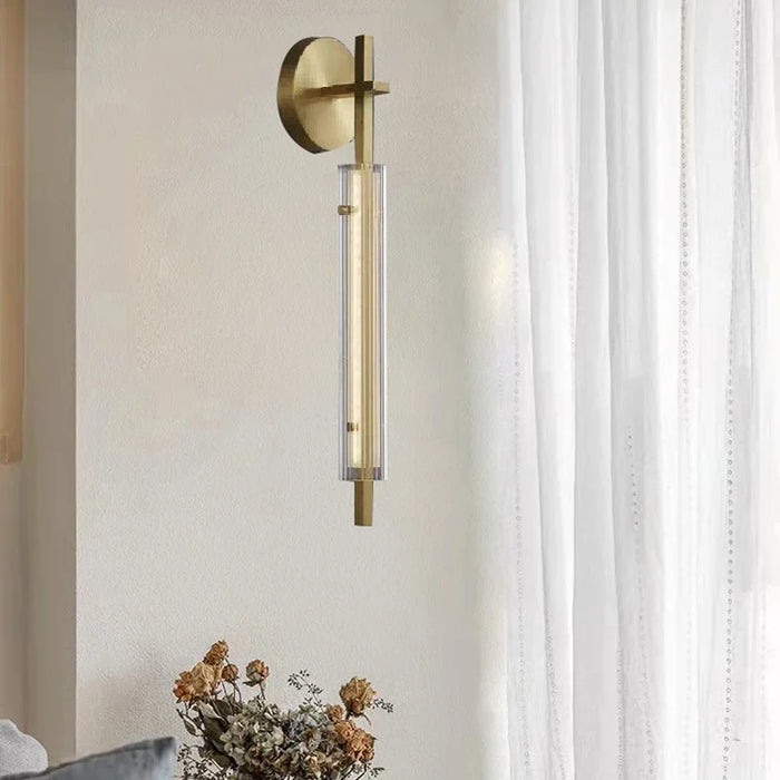 Applique murale minimaliste en cuivre - Nouveau style, livraison directe