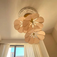 Suspension LED en tissu nordique - Décoration d'intérieur de qualité
