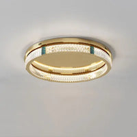 Lustre moderne en cristal rond à trois couches LED 2024 - Élégance Illuminée