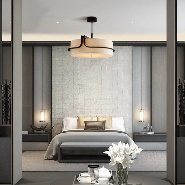 Lustre en fer de Style chinois moderne – Personnalité créative