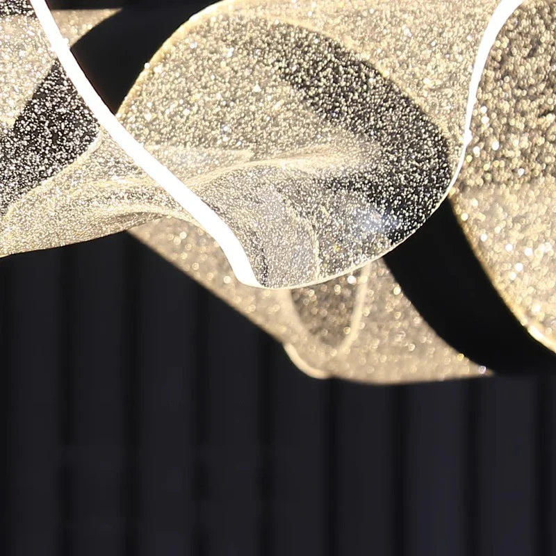 Lustre LED design moderne premium pour une décoration intérieure sophistiquée