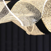Lustre LED design moderne premium pour une décoration intérieure sophistiquée