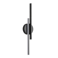 Applique murale LED Lio - Style contemporain à deux barres métalliques
