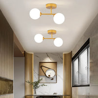 Plafonnier LED Nordique pour Décor Intérieur
