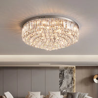 Plafonnier LED de luxe en cristal pur