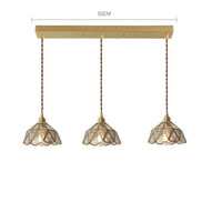 IWDH 2022 - Collection Nordika: Suspension Luminaire LED en Verre Cuivré