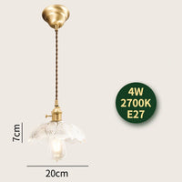 Suspension Diamond Glass LED Nordic Modern
