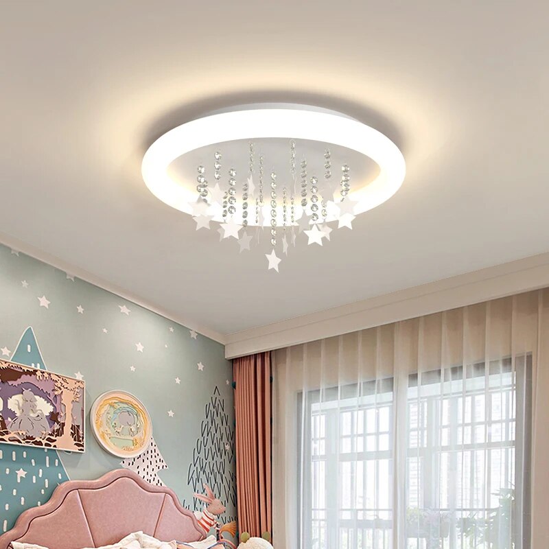 Lustre LED Nuage Multicolore