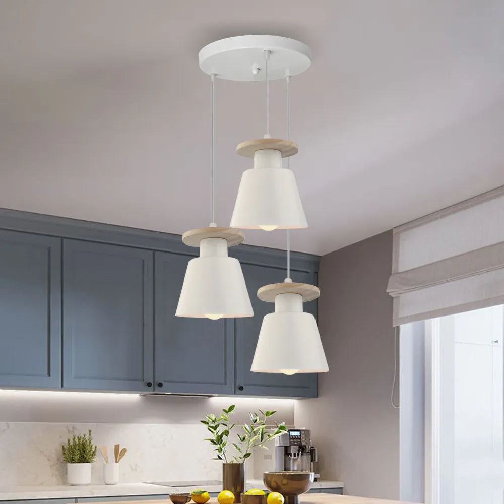 Suspension luminaire LED moderne pour salle à manger et cuisine