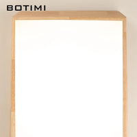 Plafonnier BOTIMI Bois Massif LED Modèle Nordique