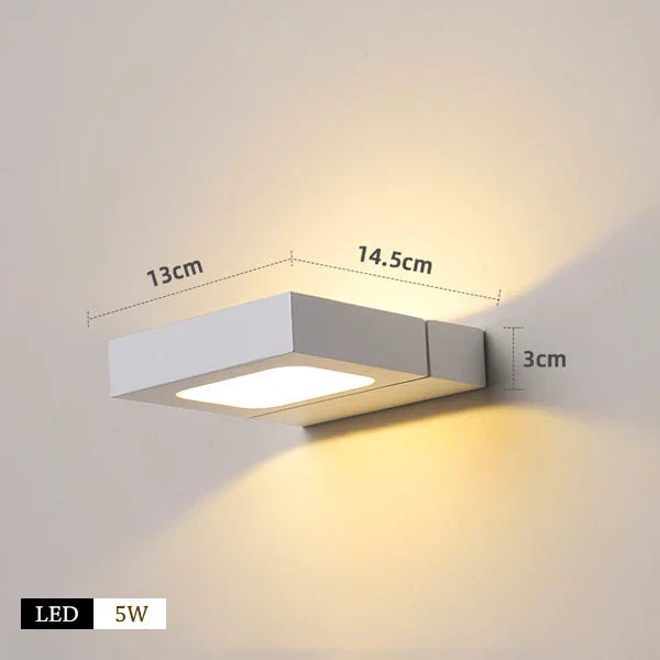 Applique Murale LED Rotative Intérieur - Décoration Luminaire